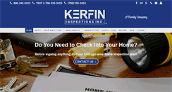 Desktop Screenshot of kerfininspections.com