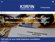 Tablet Screenshot of kerfininspections.com